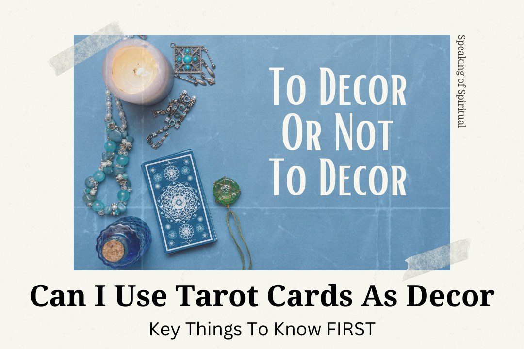 can i use tarot cards as decoration