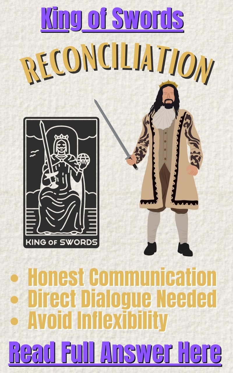 king of swords as reconciliation