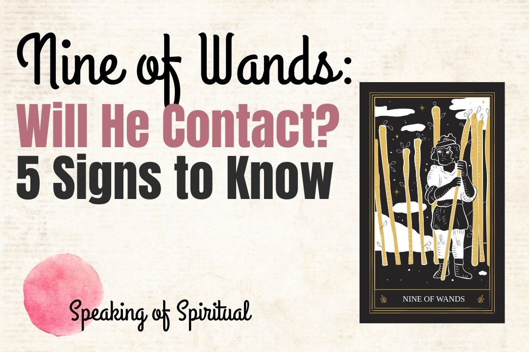 nine of wands will he contact